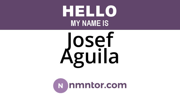 Josef Aguila