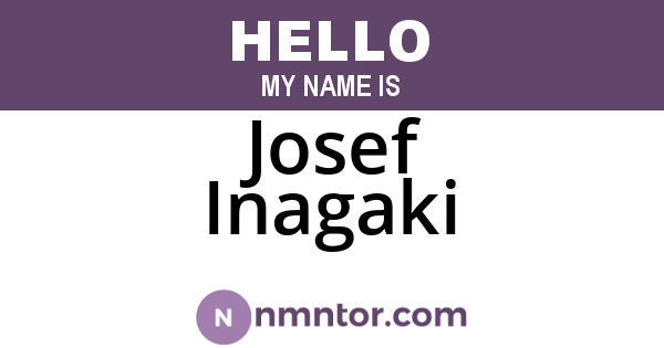 Josef Inagaki