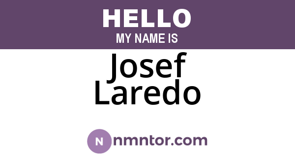 Josef Laredo