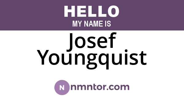 Josef Youngquist