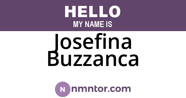 Josefina Buzzanca
