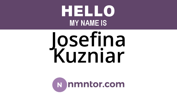 Josefina Kuzniar
