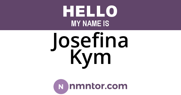 Josefina Kym