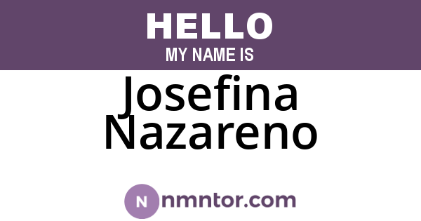 Josefina Nazareno