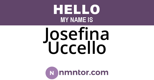 Josefina Uccello