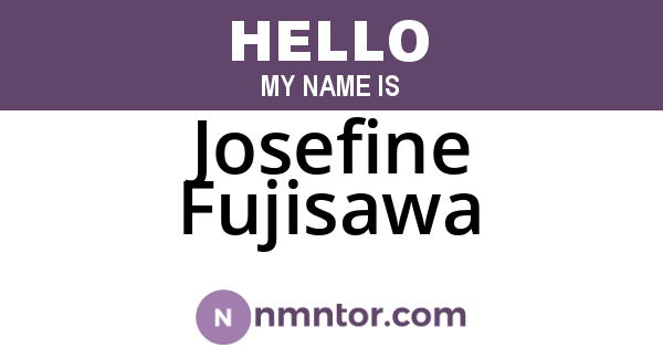 Josefine Fujisawa