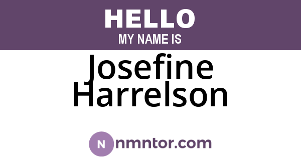 Josefine Harrelson