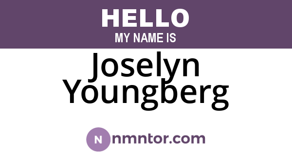 Joselyn Youngberg