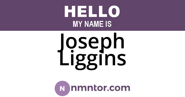 Joseph Liggins