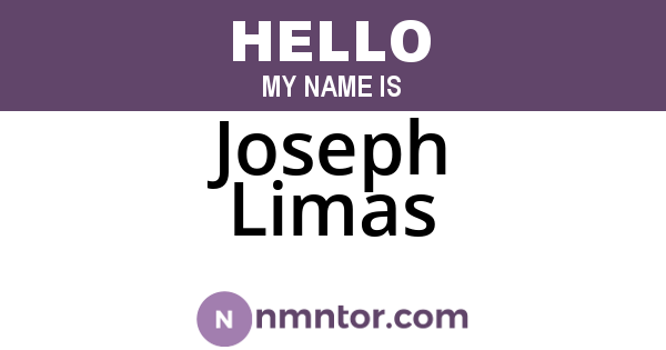 Joseph Limas