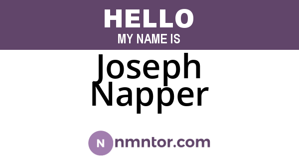 Joseph Napper
