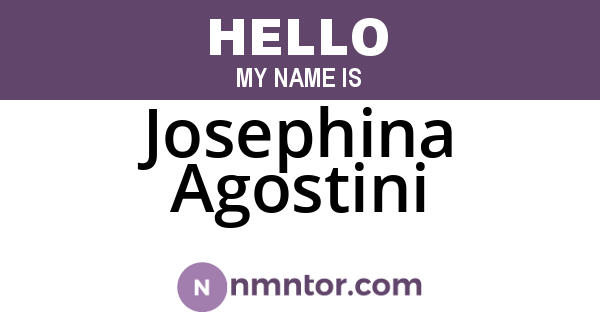 Josephina Agostini