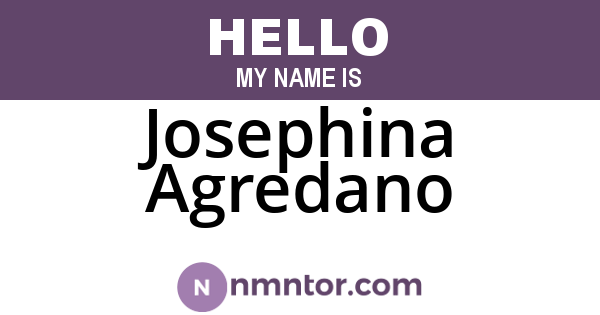 Josephina Agredano