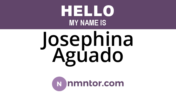 Josephina Aguado
