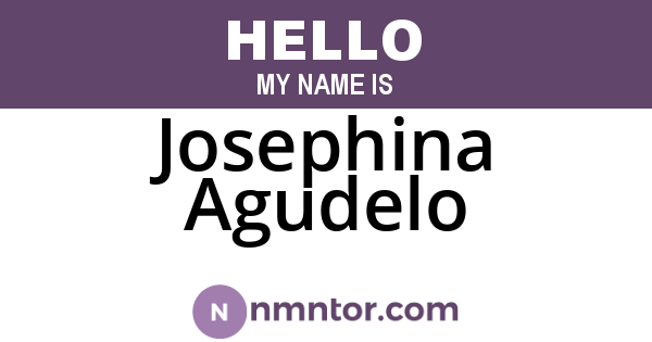 Josephina Agudelo