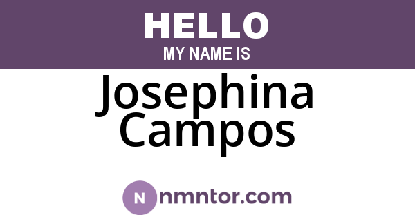 Josephina Campos