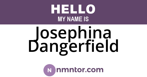 Josephina Dangerfield
