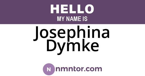 Josephina Dymke