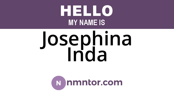 Josephina Inda