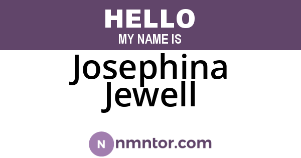 Josephina Jewell