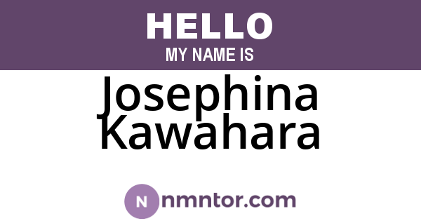 Josephina Kawahara