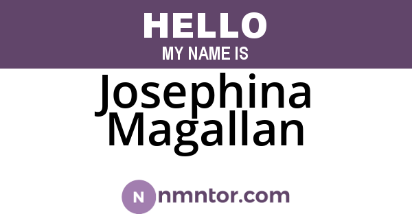 Josephina Magallan