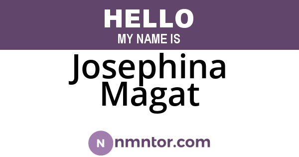 Josephina Magat