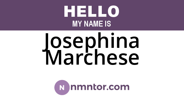 Josephina Marchese