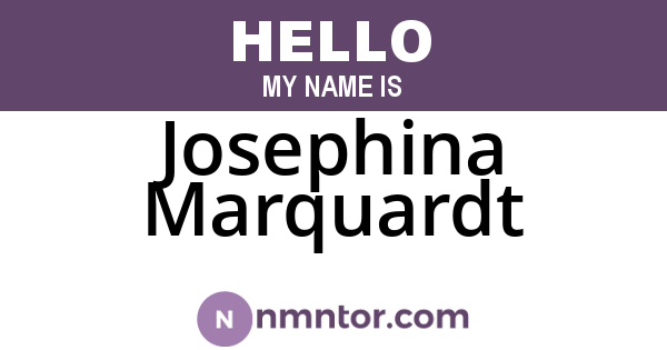Josephina Marquardt
