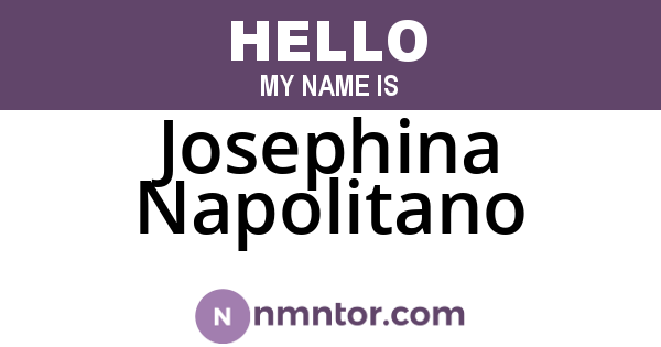 Josephina Napolitano