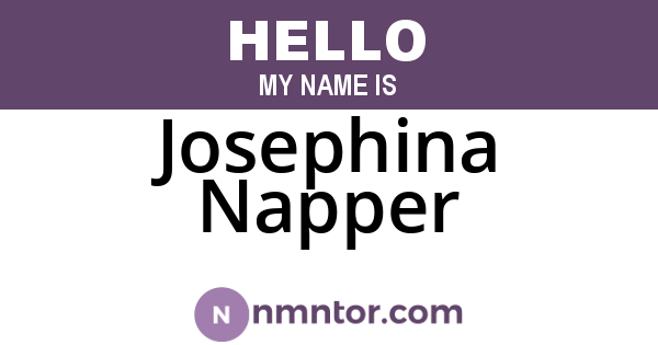 Josephina Napper