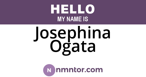Josephina Ogata