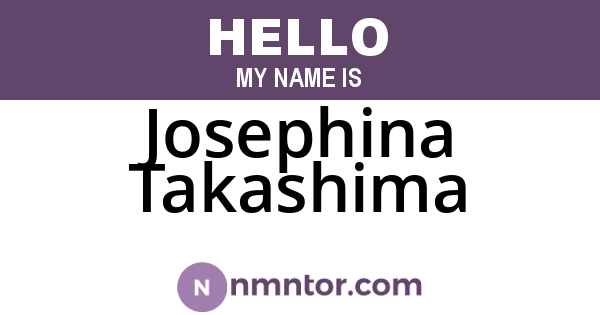 Josephina Takashima