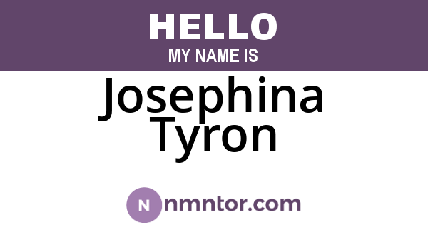 Josephina Tyron