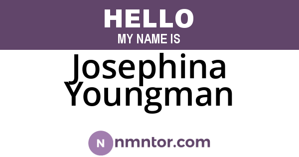 Josephina Youngman