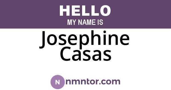 Josephine Casas