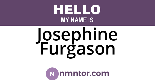 Josephine Furgason