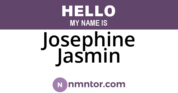 Josephine Jasmin