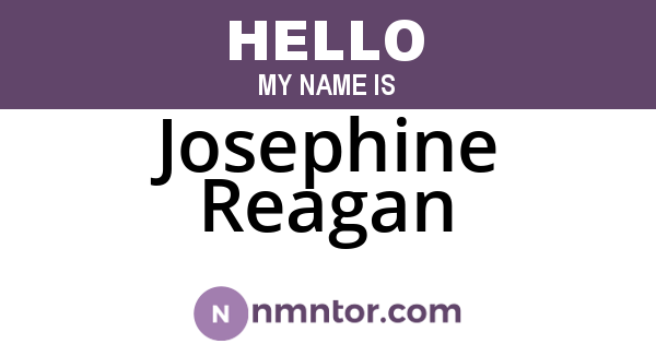 Josephine Reagan