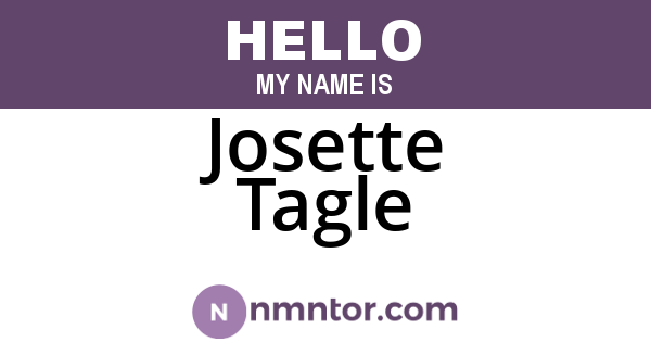 Josette Tagle