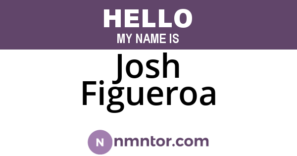 Josh Figueroa