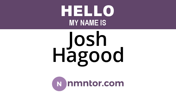 Josh Hagood