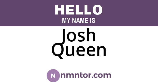 Josh Queen