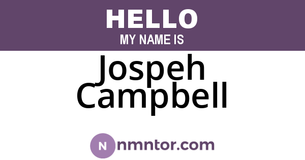 Jospeh Campbell