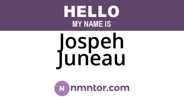 Jospeh Juneau