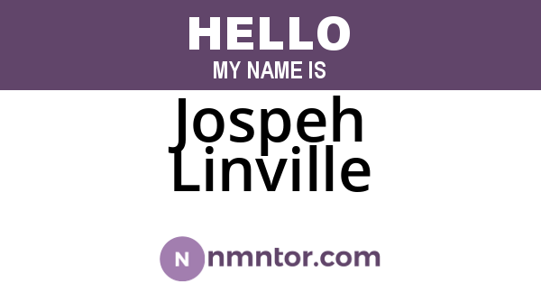Jospeh Linville