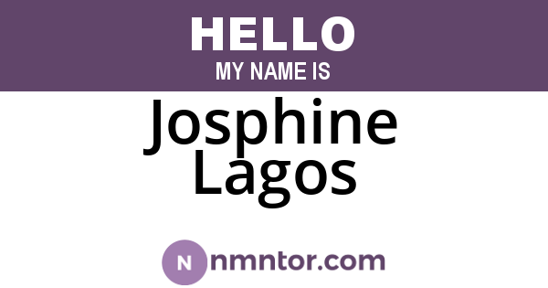 Josphine Lagos