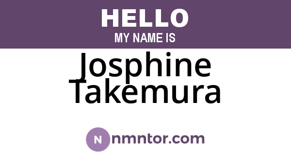 Josphine Takemura