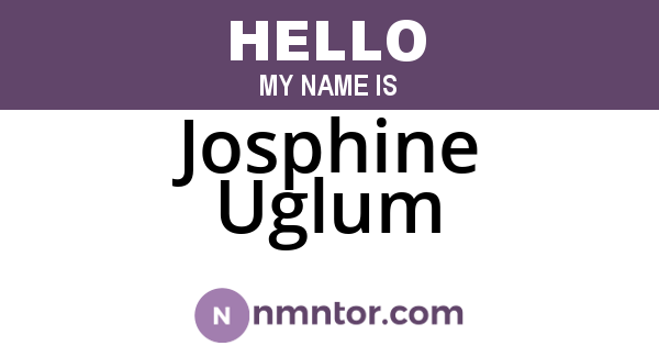 Josphine Uglum