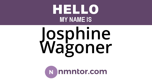 Josphine Wagoner